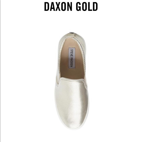 Steve Madden Daxon Gold Shoes - Picture 4 of 8